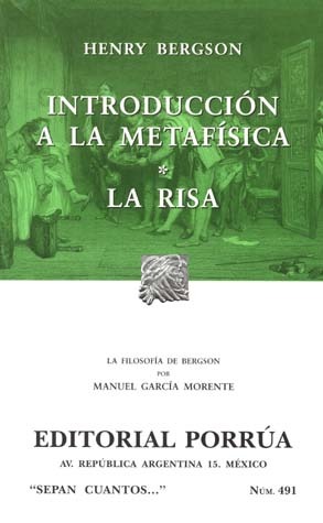 Introducción a la Metafísica. La Risa. (Sepan Cuantos, #491)