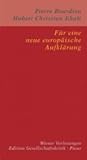 Für eine neue europäische Aufklärung