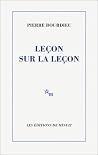 Leçon sur la leçon