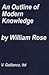 An Outline Of Modern Knowledge