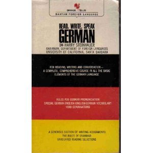 Read, Write, Speak German