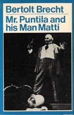 Portada de Mr. Puntila and His Man Matti, de Bertolt Brecht