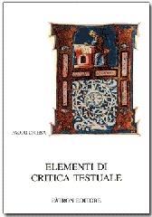 Elementi di critica testuale (Paperback)