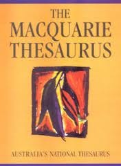The Macquarie Thesaurus (Hardcover)