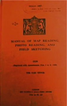 Manual of map reading, photo reading, and field sketching
