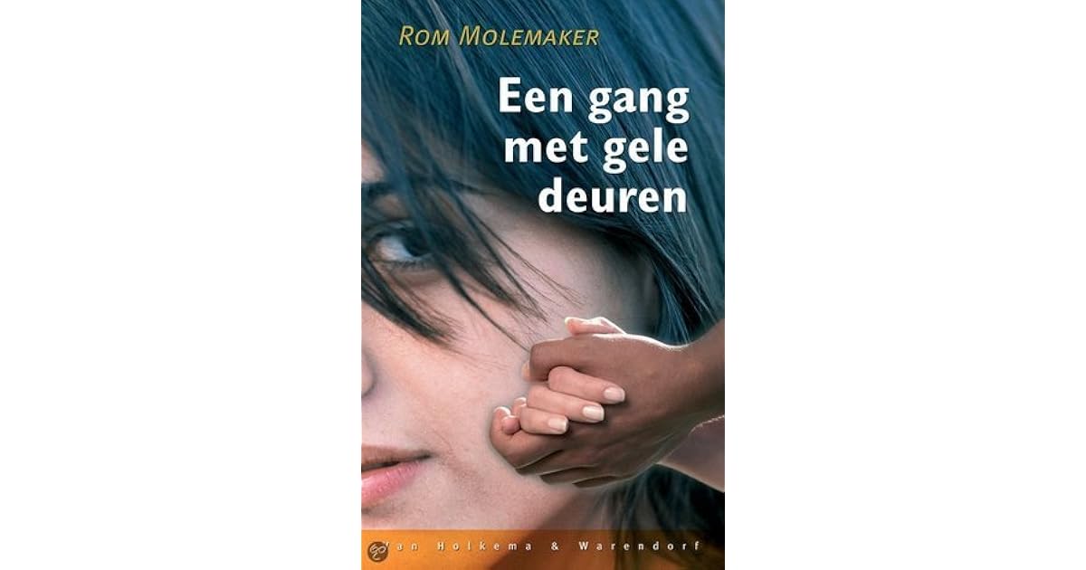 Een Gang Met Gele Deuren