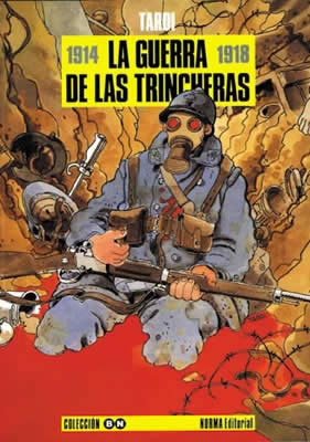 Portada de La guerra de las trincheras, de Jacques Tardi