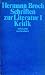 Schriften zur Literatur 1: ...
