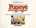 The Complete E.C. Segar Popeye Volume 8: Dailies - 1932-1934
