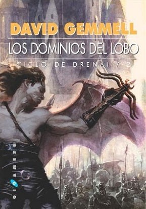Portada de En los dominios del lobo, de David Gemmell