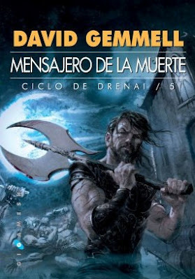 Portada de Mensajero de la muerte, de David Gemmell
