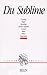 Du sublime (L'Extrême contemporain) (French Edition)