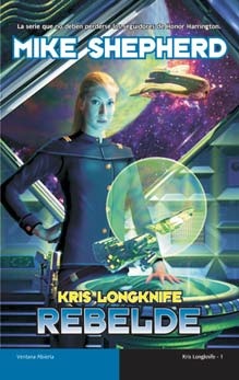 Portada de Rebelde, de Mike Shepherd