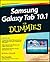 Samsung Galaxy Tab 10.1 for Dummies
