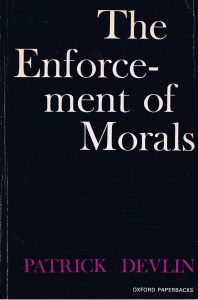 The Enforcement of Morals (Paperback)