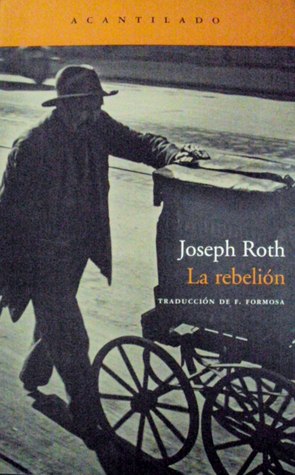 Portada de La rebelión, de Joseph Roth