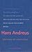 Hans Andreus: verzamelde ge...