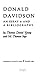 Donald Davidson : An Essay ...