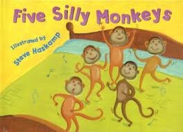 Five Silly Monkeys (Hardcover)