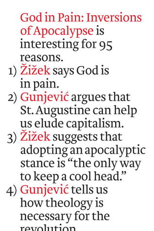 God in Pain: Inversions of Apocalypse (Paperback)