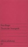 Theorie der Avantgarde