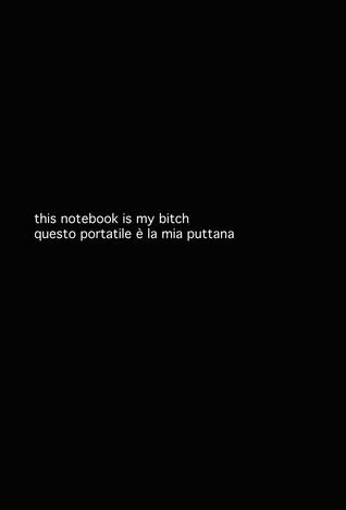 this notebook is my bitch