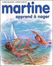 Martine apprend à nager (Hardcover)