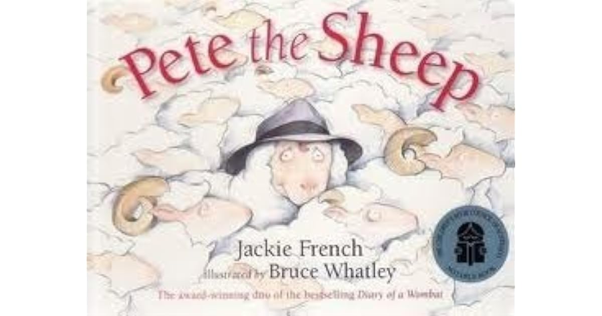 Pete the Sheep Board Book by Jackie French