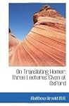 On Translating Homer