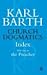 Church Dogmatics 5 Index with Aids for the Preacher