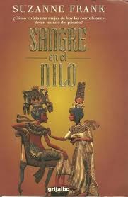 Portada de Sangre en el Nilo, de J. Suzanne Frank