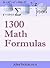 1300 Math Formulas