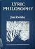 Lyric Philosophy (Toronto Studies in Philosophy)