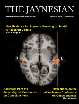 The Jaynesian: Newsletter of the Julian Jaynes Society (Vol. 3, Issue 1)