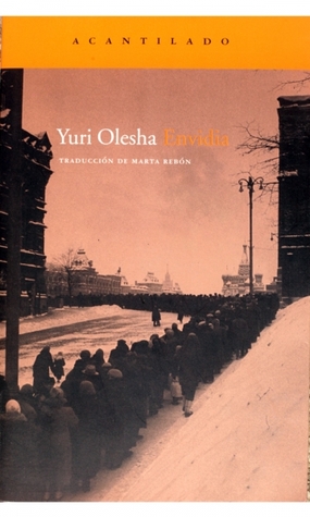 Portada de Envidia, de Yury Olesha
