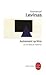 Autrement qu'être ou au-delà de l'essence by Emmanuel Levinas