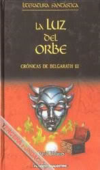 Portada de La luz del orbe, de David Eddings