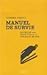 Manuel de survie  by Werner Herzog