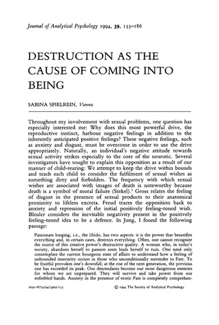 Destruction as the Cause of Coming Into Being