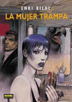 Portada de La mujer trampa, de Enki Bilal