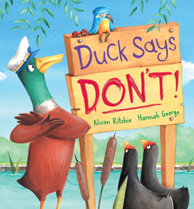 Duck Says Don't! (Hardcover)