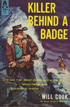 Killer Behind a Badge (Curley Large Print Books)