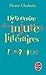Dictionnaire des injures littéraires by Pierre Chalmin