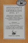 Antologia Comentada de la Generación del 27