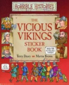Vicious Vikings Sticker Book (Horrible Histories)