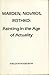 Marden, Novros, Rothko: Pai...