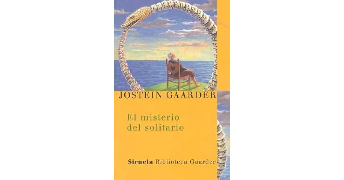 El misterio del solitario by Jostein Gaarder