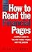 How to Read the Financial Pages: A Simple Guide to the Way Money Works and the Jargon