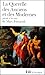 La Querelle des Anciens et des Modernes : 17e-18e siècles