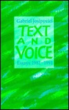 Text and Voice: Essays 1981-1991 (Hardcover)